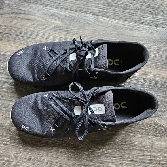 On Cloud black mens shoes sz 10 - Picture 2 of 5